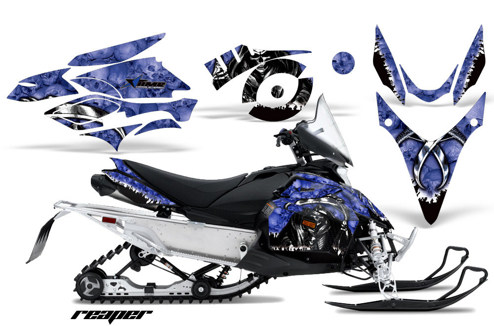 Yamaha Phazer Graphics Kit Reap BL